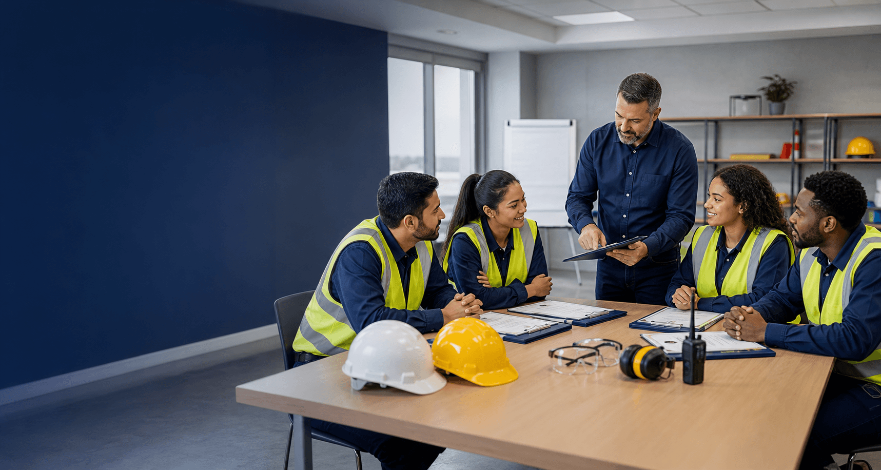 Health and safety training session