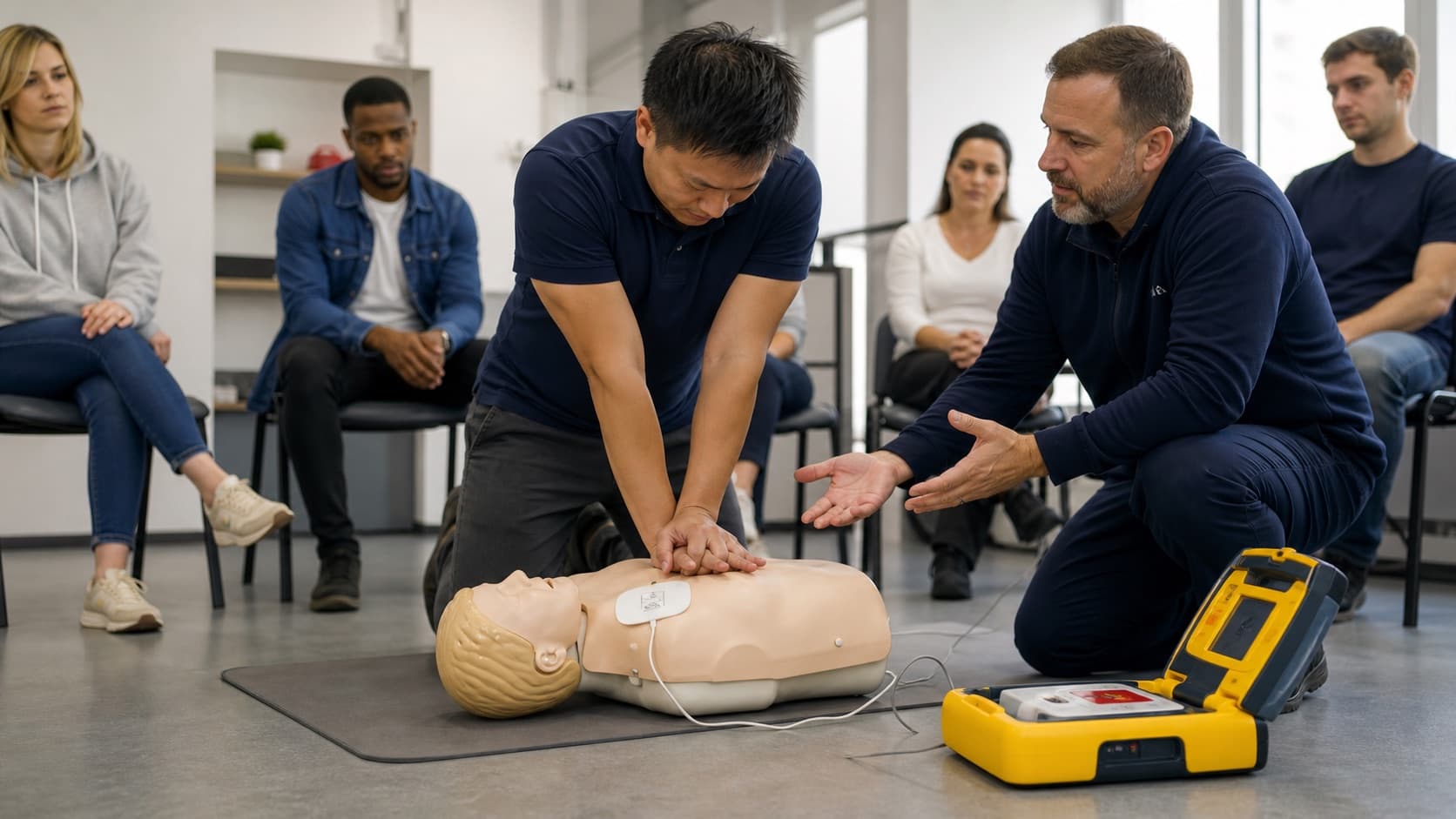 First Aid training